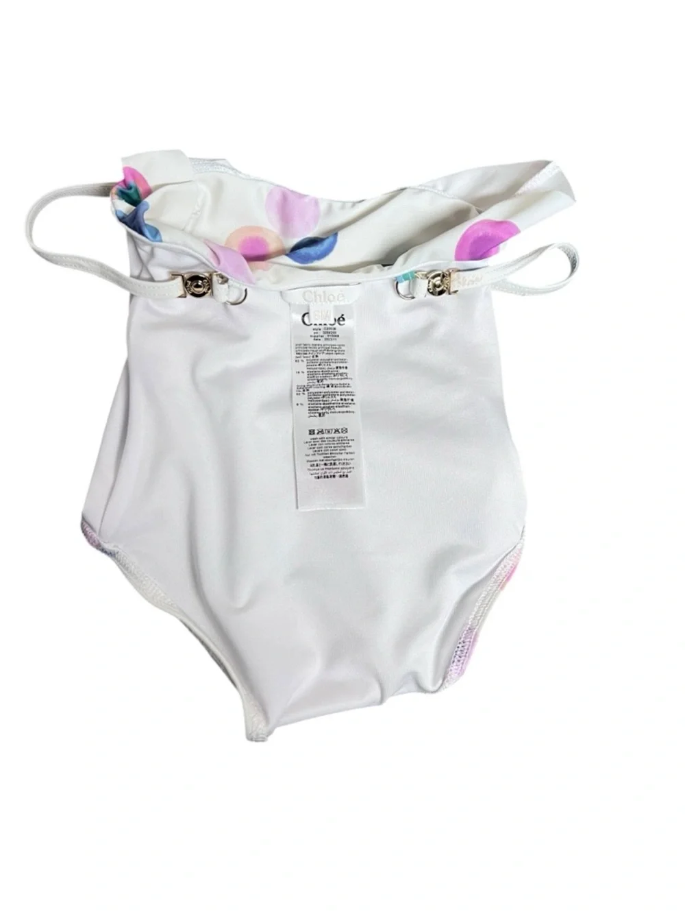Chloé One Piece Abstract Dot Print‎ Bathing Suit Swimsuit Bikini 6 months